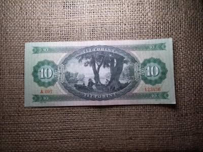 10 forintos bankjegy, 1969