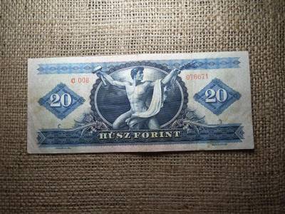 20 forintos bankjegy, 1965
