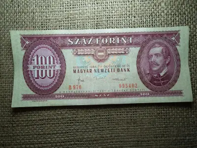 100 forintos bankjegy, 1984