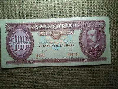 100 forintos bankjegy, 1989