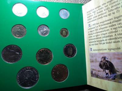 Dísztokos Forgalmi Sor, 1995, BU, Forint és Fillér