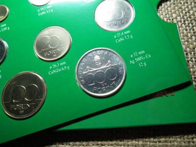 Dísztokos Forgalmi Sor, 1995, BU, Forint és Fillér