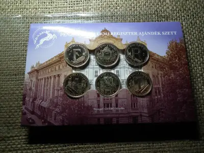 Pénzmúzeum Érmeregiszter Ajándék Szett, 2021, 6 x 5 Forint