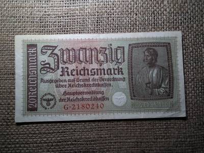 Birodalmi 20 márka, 1940-1945, Reichskreditkassenschein