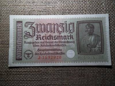 Birodalmi 20 márka, 1940-1945, Reichskreditkassenschein