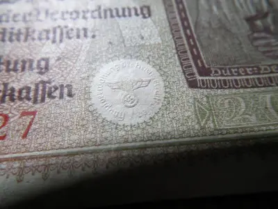 Birodalmi 20 márka, 1940-1945, Reichskreditkassenschein
