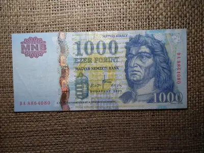 1000 forintos bankjegy, 2007, DA sorozat