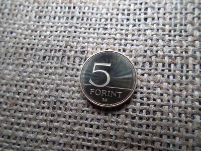 5 forintos érme, 2010, PP