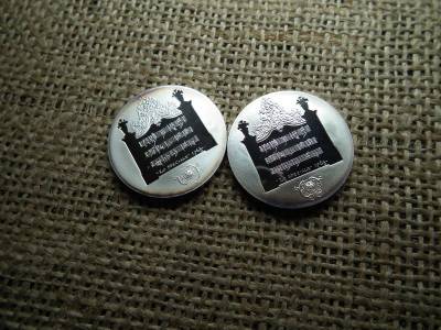 Joseph Hayden emlékérem, szín ezüst, 999/1000, 12g