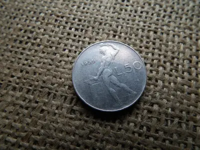 Olaszország 50 líra, 1959