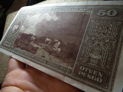 50 pengő, 1945, Magyarország