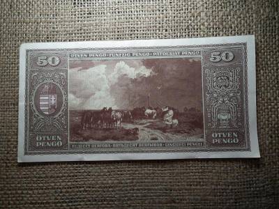 50 pengő, 1945, Magyarország