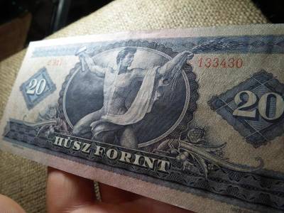 20 forintos bankjegy, 1969