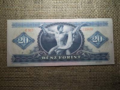 20 forintos bankjegy, 1969