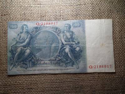 Birodalmi 100 márka, 1935, Horogkeresztes, Q