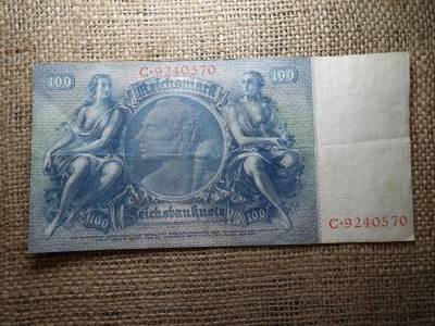Birodalmi 100 márka, 1935, horogkeresztes, C