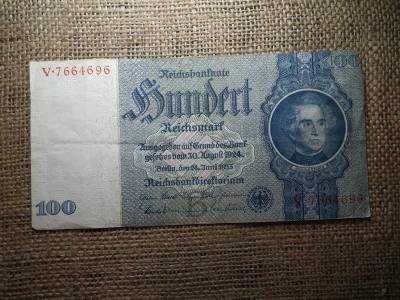 Birodalmi 100 márka, 1935, horogkeresztes, V