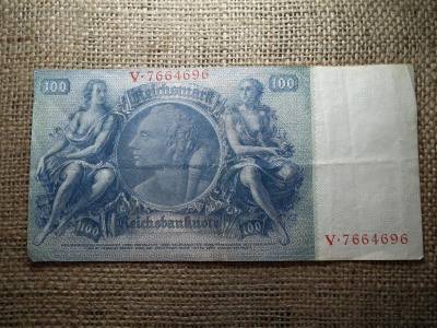 Birodalmi 100 márka, 1935, horogkeresztes, V