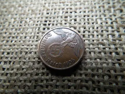 Birodalmi 2 pfennig, 1936, D