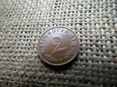 Birodalmi 2 pfennig, 1936, D