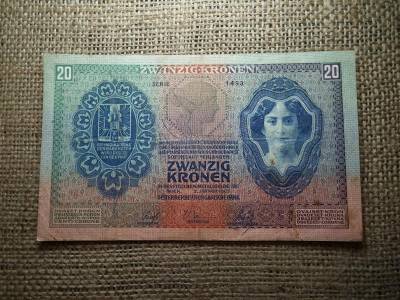 20 korona, 1907, eredeti tartás
