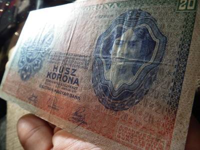 20 korona, 1907, eredeti tartás