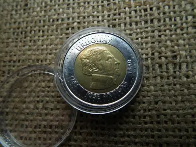 Uruguay 10 pesos, 2000, José Artigas