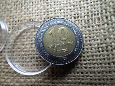 Uruguay 10 pesos, 2000, José Artigas