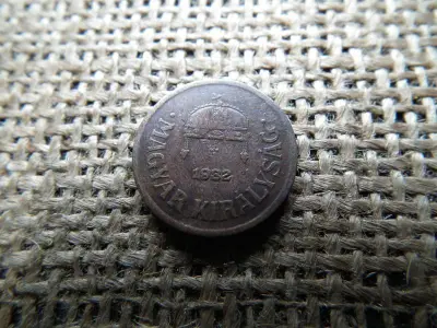 2 Fillér, 1932, HAMIS, Ritka, Átvésett
