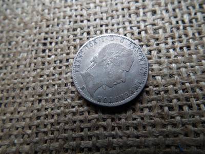 Ezüst 1/4 florin, 1860, B