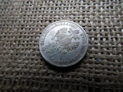 Ezüst 1/4 florin, 1860, B jelzés