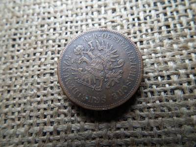 4 Krajcár 1860 B, Ferenc József korona