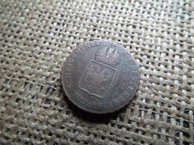 1 Krajcár 1816 G, Habsburg fémpénz