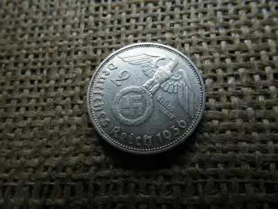 Birodalmi ezüst 2 márka, 1936 D