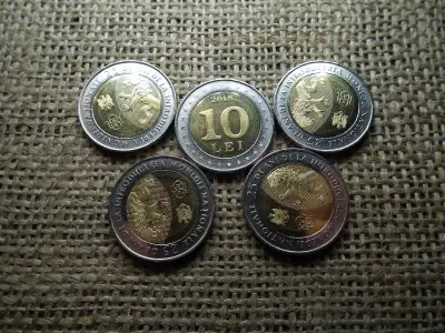 Moldova 10 Lei 2018, Verdefényes, emlékérme