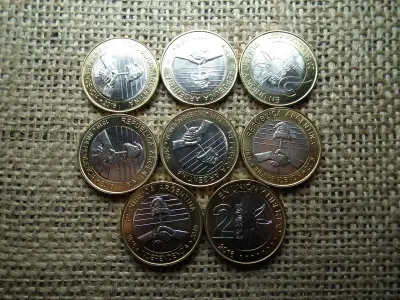 Argentína, 2 peso, 2016, emlékérme, verdefényes