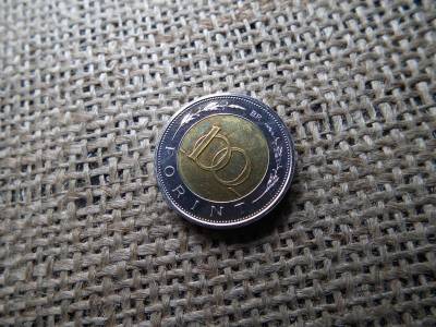 100 forintos érme, 1997, BU