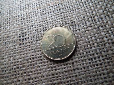 20 forintos érme, 1992, BU