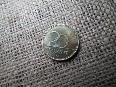 20 forintos érme, 2004, BU