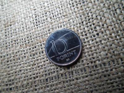 10 forintos érme, 2007, BU