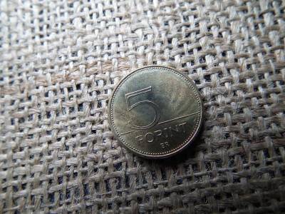 5 forintos érme, 1993, BU
