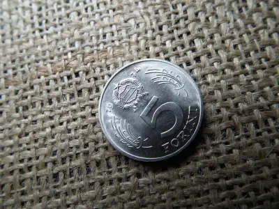 5 forintos érme, 1974
