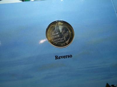 Argentína, 2 peso 2012, ritka bliszter, sima peremű