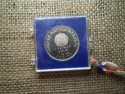 100 forint, 1980, Űrrepülés, ÁPV, bontatlan tokos