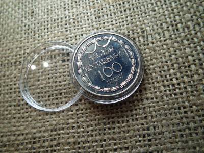 100 forintos érme, 1990, PP