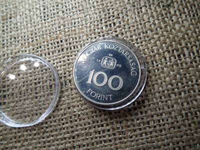 100 forintos érme, 1990, PP