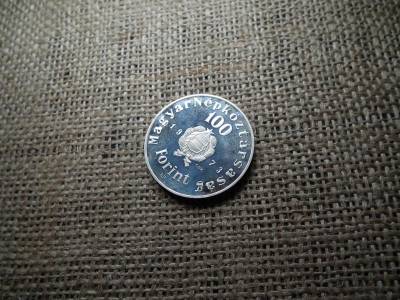 Ezüst 100 forintos érme, 1973, PP