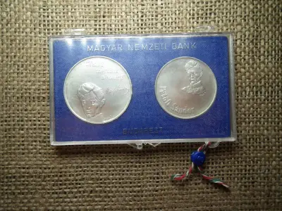 Ezüst 50 és 100 forint, 1973, BU, MNB tokos