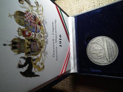 Ausztria-Magyarország 1916, Ferenc József, Ottó, IV. Károly, ezüst