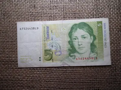 Németország 5 márka, 1991